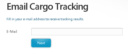 Wanhai Email Cargo tracking 